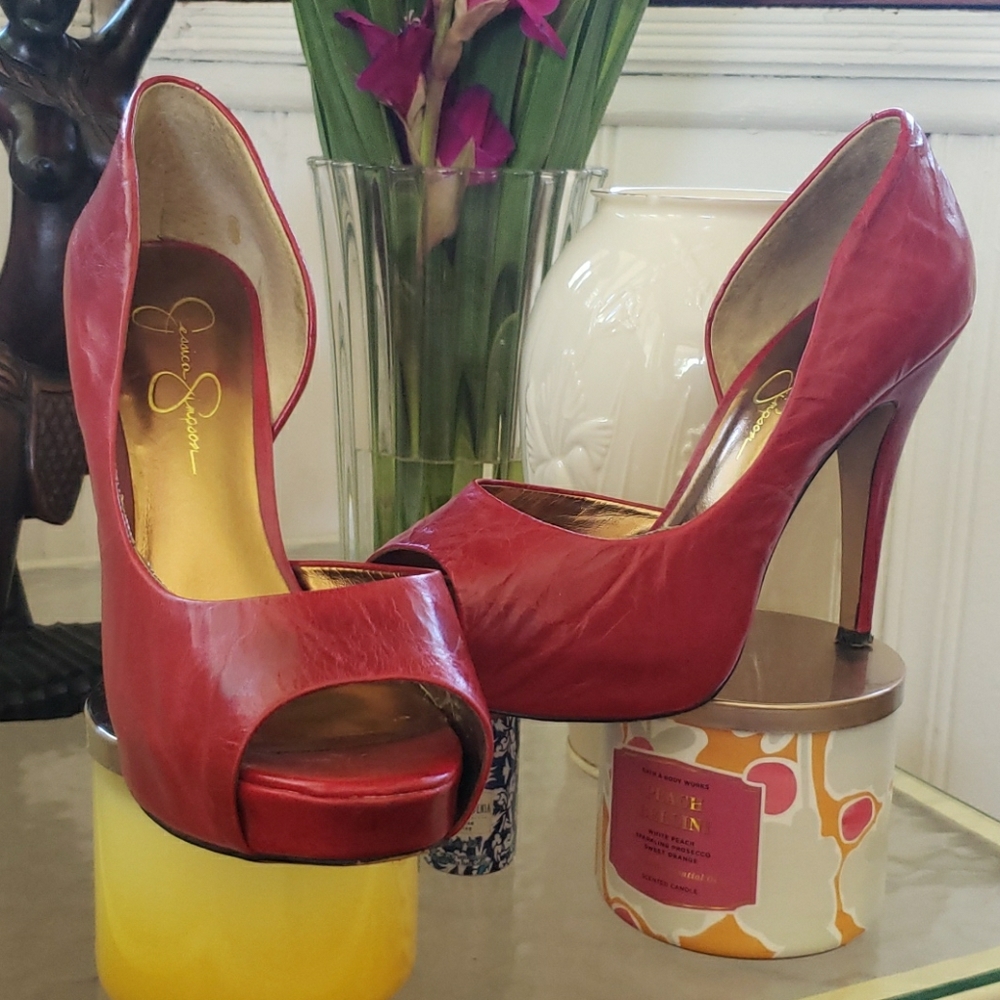 Shoes 👞 Red Jessica Simpson